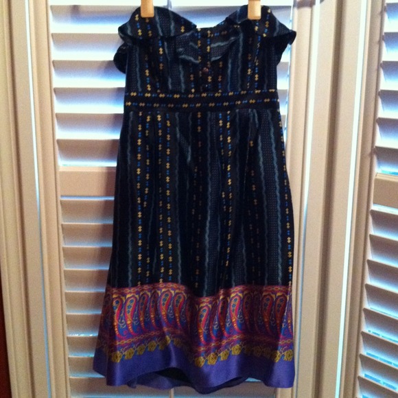 Betsey Johnson Silk Party Dress-10