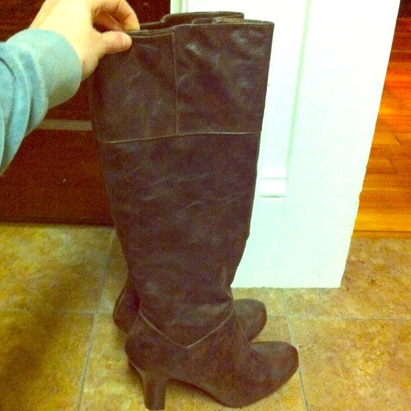 SOLD!!!!Decree faux leather boots