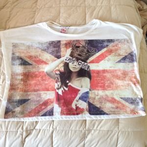 British Crop Top