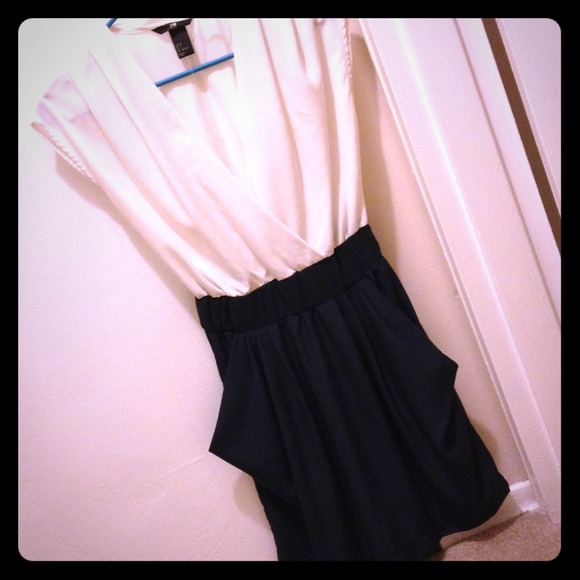 Beautiful & Silky Two-Colored Dress @scoot0922