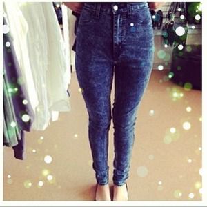 High waisted jeans size 1