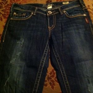 Silver jeans Capri