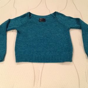 Turquoise sweater