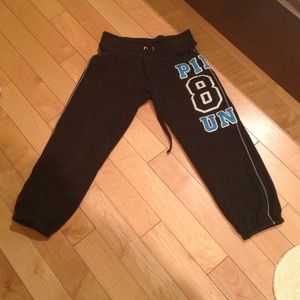 black sweats from Pink