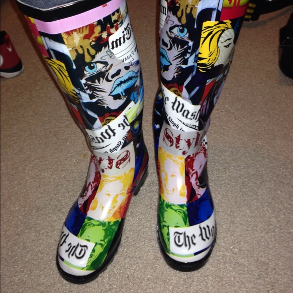 Henrry ferrera rain boots! BRAND NEW! - Picture 2 of 4