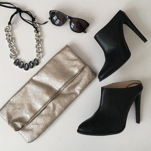 Handbags - Silver fold over clutch Handbags - Silver fold over clutch