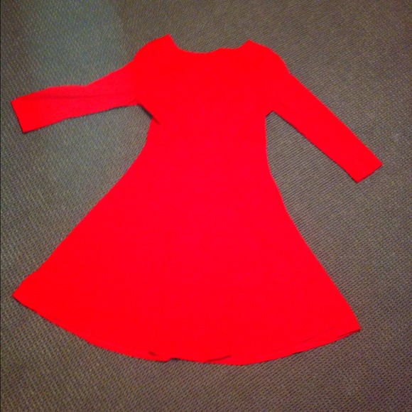 H&M red dress