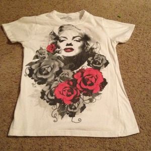 White short sleeve T shirt,Junior