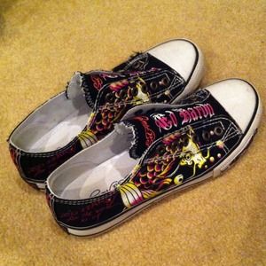 ✨Bundle Ed Hardy sneakers-2 pairs