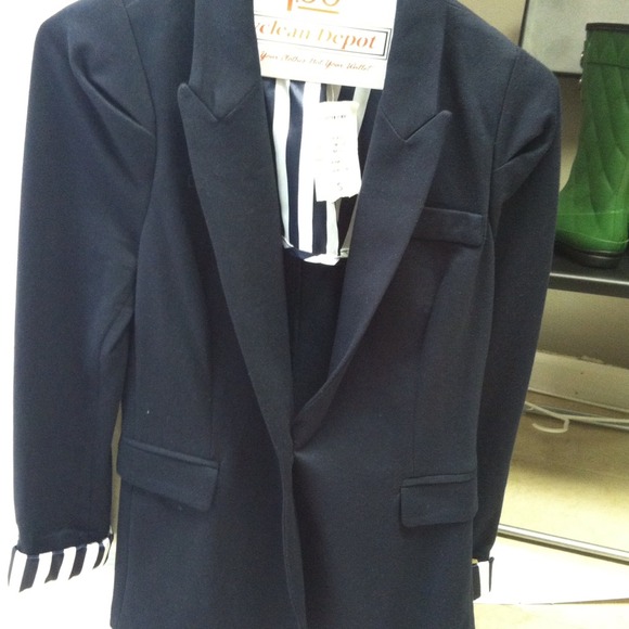 Navy blazer
