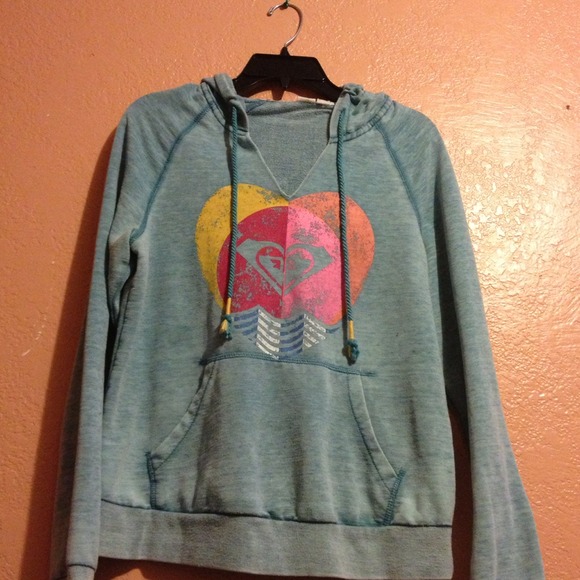 Light blue Roxy Sweat Shirt - Picture 2 of 3