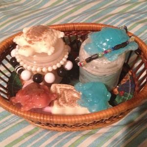 Homemade baskets for valentines day,