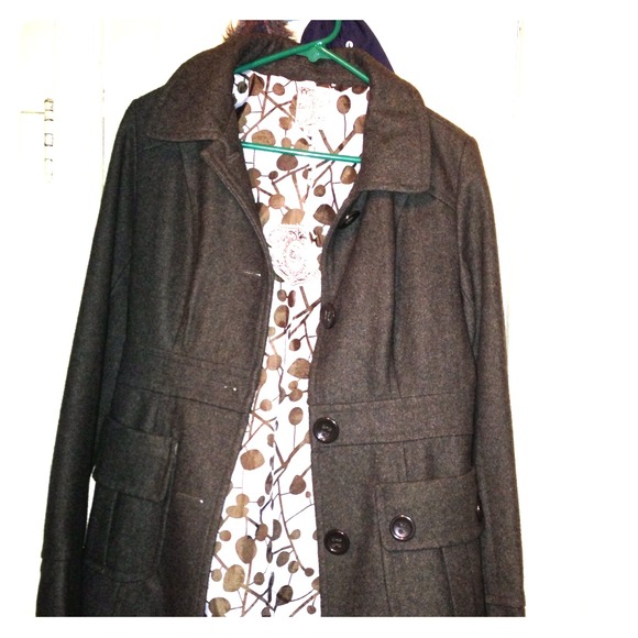 Chic , stylish peacoat.