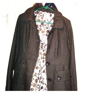 Chic , stylish peacoat.