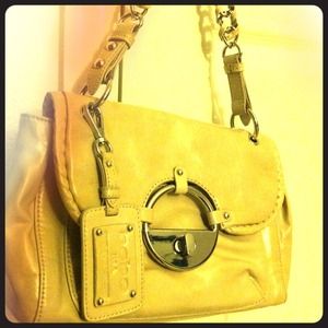 BEBE beige bag