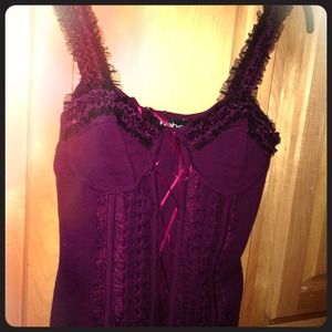 Bustier tank too from bebe !