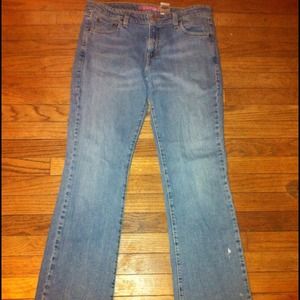 Levi's super low bootcut jeans