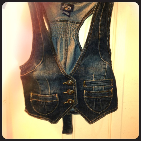 Denim vest