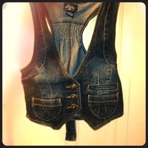Denim vest