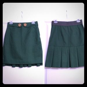 ❌SOLD - Anthropologie kick-pleat skirt - NWT!