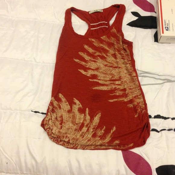 💢SOLD💢Palm tree tank top
