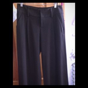 Chocolate Brown Alive + Olivia wide leg dress pant