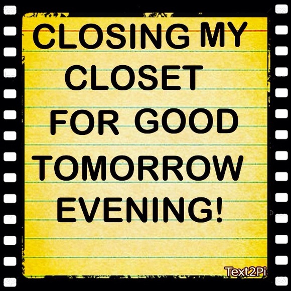 👀 CLOSING 👀 - Picture 1 of 1