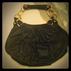 Aldo black small leather purse