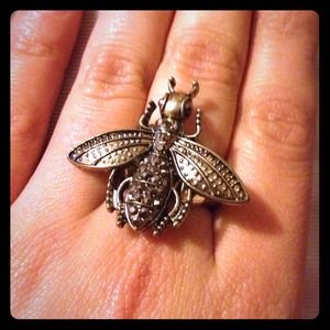 Fly ring, stretchy bottom. Bronze