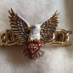 Betsey Johnson Gold Eagle Bracelet
