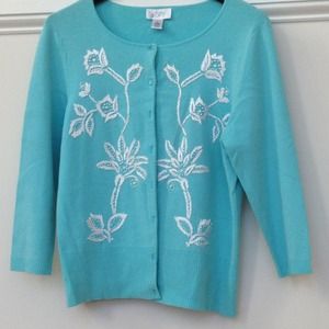 Embroider Ann Taylor sweater