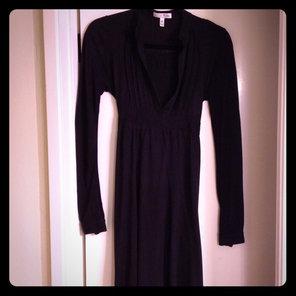 Joie black dress with tie x/s