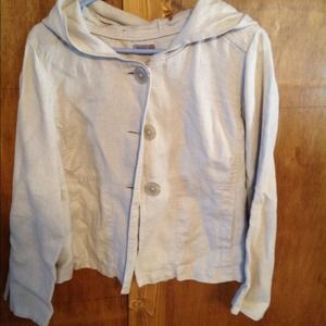 J Jill button up coat