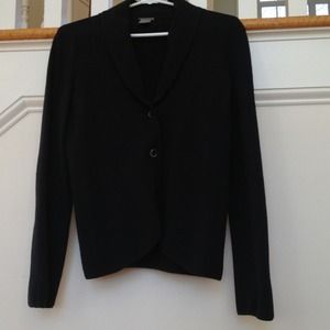 Ann Taylor navy blue cardigan!