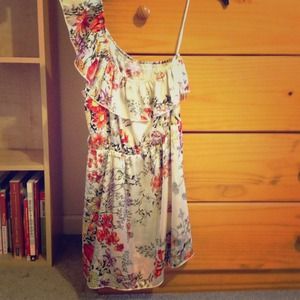 Beautiful one shoulder Japanese style dress