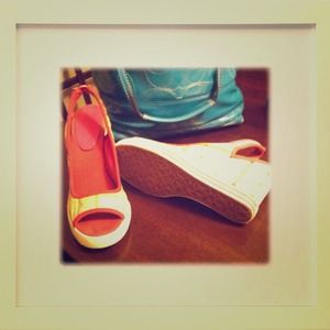 Coach wedges authentic. Reduced!!!!