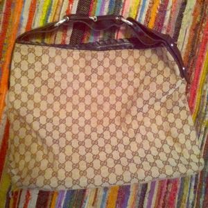 Gucci inspired horse bit hobo
