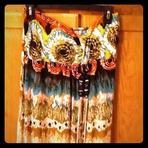 Floor length casual dress