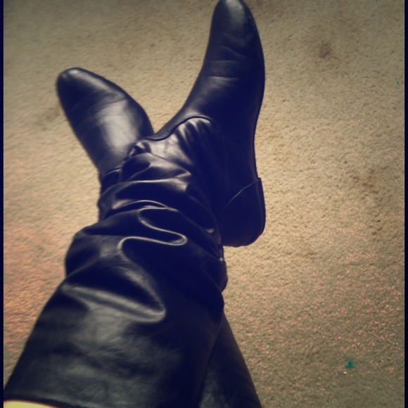 Black boots