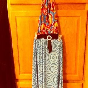 Dress casual halter style