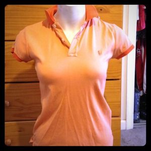 Ralph Lauren orange polo