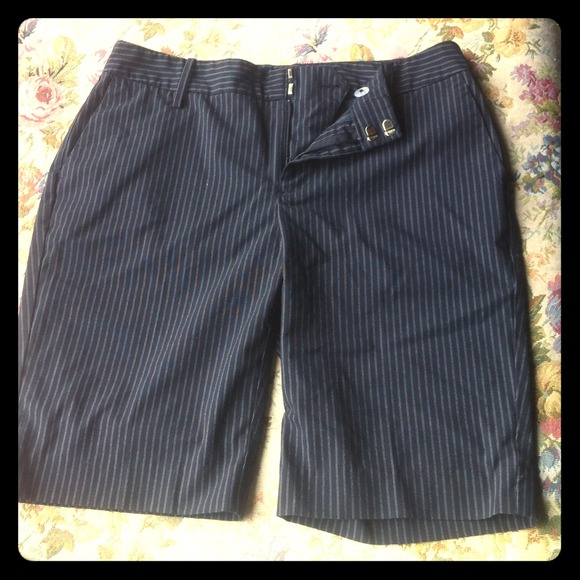 Pin Stripped Bermuda Shorts💜