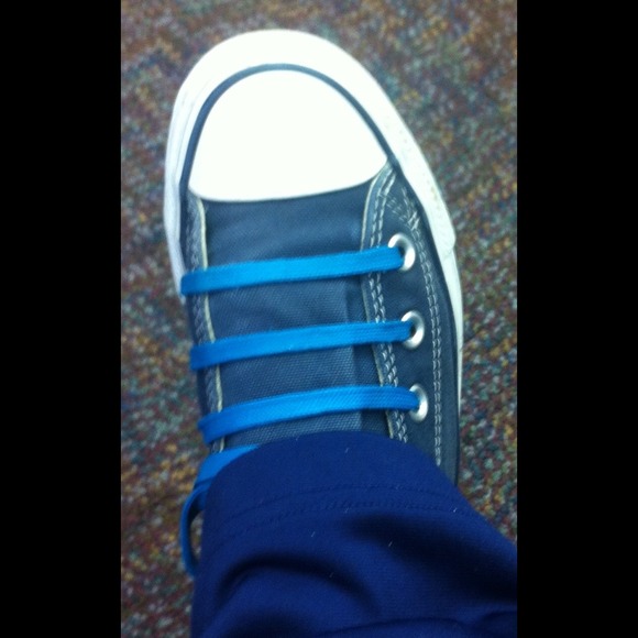 Navy Blue converse