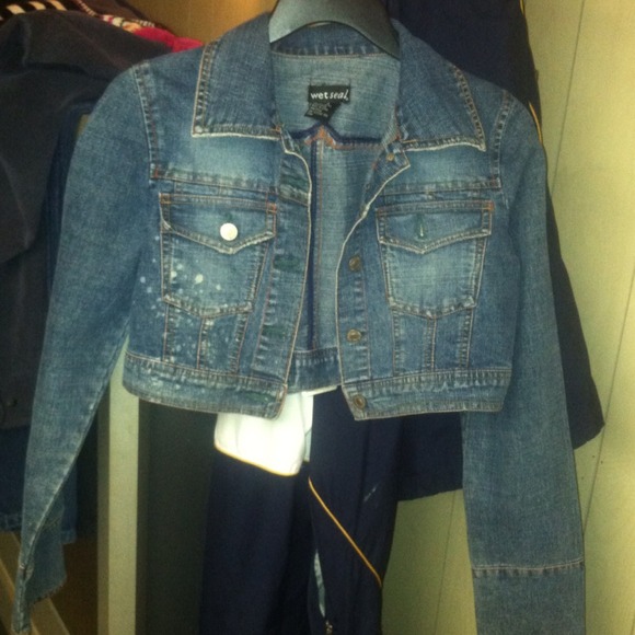 ⚠⚠reduced⚠⚠Wet seal jean jacket