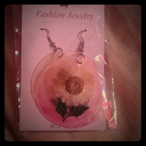 Sunflower earrings