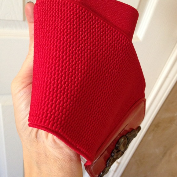 Stretchy Red Belt. Worn twice! - Picture 3 of 4