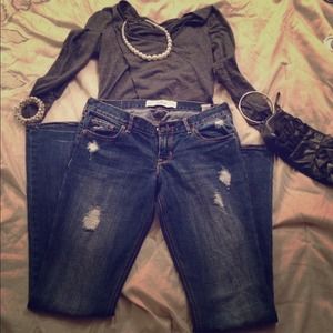 Hollister jeans, destroyed 5R