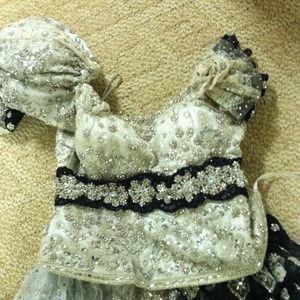 Couture Formal Handmade Dress 1 of a kind. Worn 1