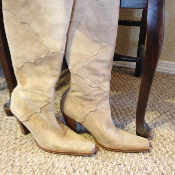 bone colored boots 94 nine west shoes bone colored suede boots bone colored boots 94 nine west shoes bone colored suede boots