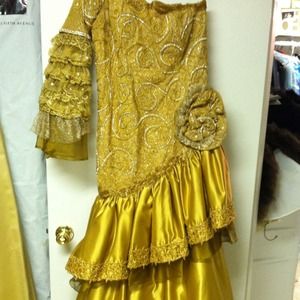 Couture Handmade Formal Dress One of a Kind Worn 1
